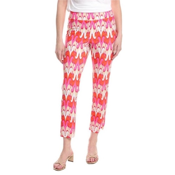 Jude Connally Pants - Jude Connally Lucia Pants in Paradise Ikat Peony SZ L NWT